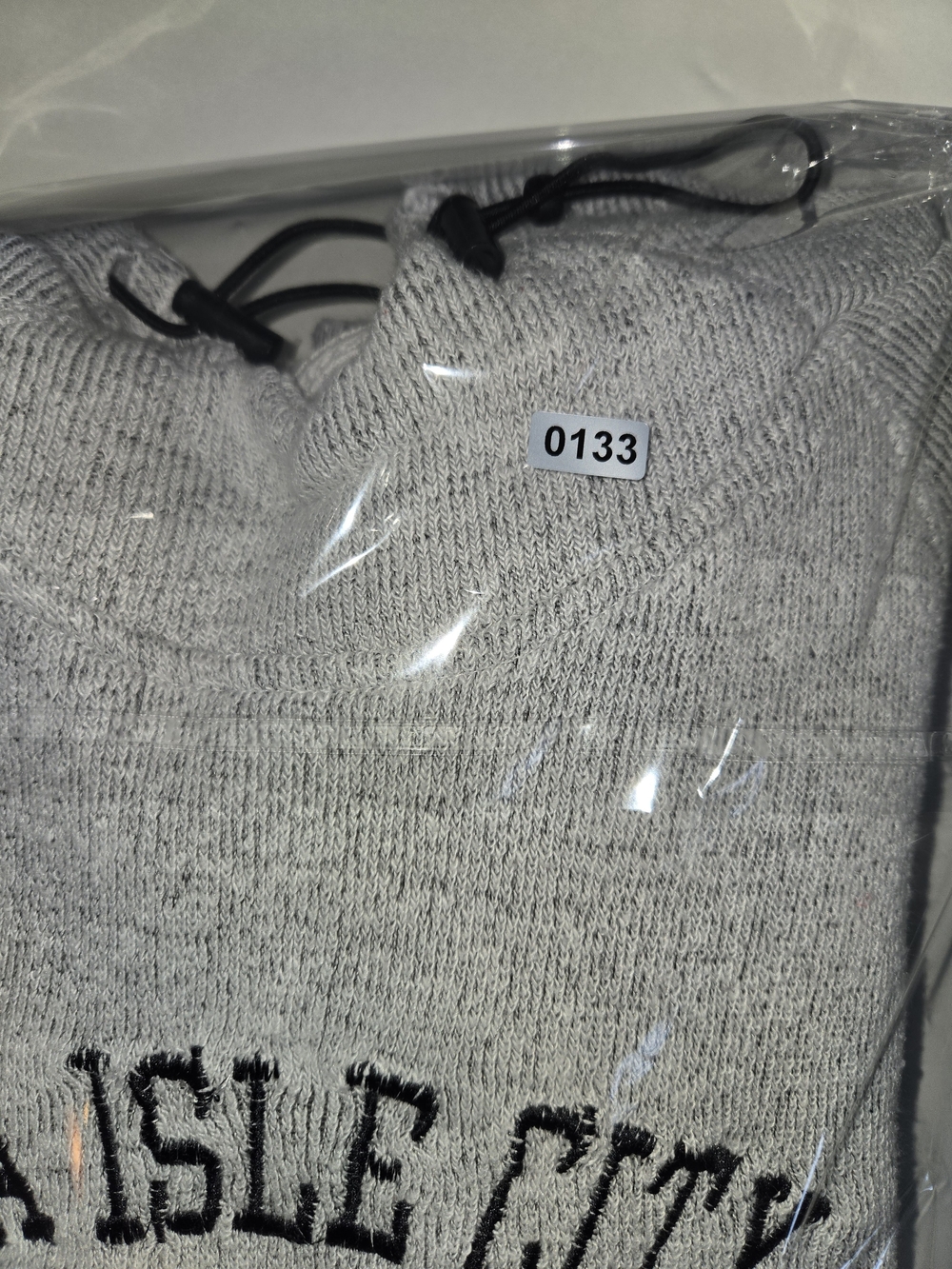 Isaac's Designs Sports Light Gray Hooded Pullover Kangaroo Pockets Women Size M - Picture 12 of 13